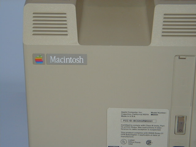 画像: 初代128KMacセット（"Macintosh"エンブレムタイプ )